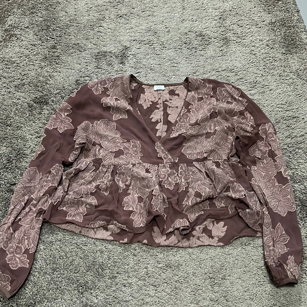 wilfred peplum blouse